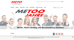 Desktop Screenshot of meto.com